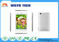 Blanc WI6 5 androïde du noyau WCDMA 3g de quadruple des Smartphones MT6582 d'écran de pouce