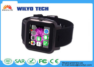 3.0Mp montres-bracelet androïdes, montre mobile androïde WZ15 écran tactile visuel de causerie de 1,54 pouces